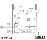 Купить 1-комнатную квартиру, Барановичи, Энтузиастов, 54 Барановичи