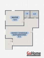 Купить 2-комнатную квартиру, Брест, Октябрьской революции ул. Брест