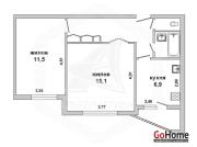 Купить 2-комнатную квартиру, Брест, Центр, пр-т Машерова Брест