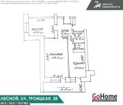 Купить 3-комнатную квартиру, Старобин, ул.Коржа, д.8, Солигорский район, (80293215826 вайбер) Старобин