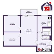 Купить 3-комнатную квартиру, Солигорск, Козлова ул., 36 Солигорск