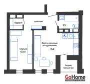 Снять 2-комнатную квартиру, Минск, ул. Станислава Монюшко, д. 10 (Ленинский район) Минск