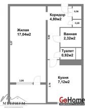 Купить 1-комнатную квартиру, Минск, Уборевича ул., 112 (Заводской район) Минск
