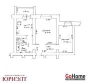 Купить 2-комнатную квартиру, Барановичи, 50 лет БССР, 78 Барановичи