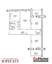 Купить 3-комнатную квартиру, Барановичи, Бородинского, 5 Барановичи