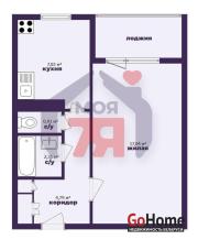 Купить 1-комнатную квартиру, Минск, Байкальская ул., 66/2 (Заводской район) Минск