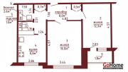 Купить 2-комнатную квартиру, Борисов, Гречко, 21 Борисов