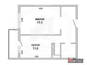 Купить 1-комнатную квартиру, Брест, Вулька, ул. Екельчика Брест