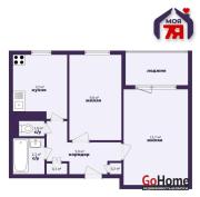 Купить 2-комнатную квартиру, Минск, Руссиянова ул., 18 (Первомайский район) Минск