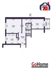 Купить 3-комнатную квартиру, Минск, ул. Аэродромная, д. 26А(Октябрьский район) Минск