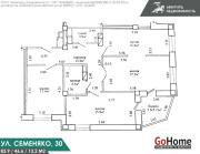 Купить 3-комнатную квартиру, Минск, Семеняко ул., 30 (Фрунзенский район) Минск