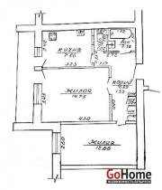 Купить 2-комнатную квартиру, Пинск, улица Брестская, 112 Пинск