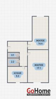 Купить 2-комнатную квартиру, Брест, Московская ул. Брест