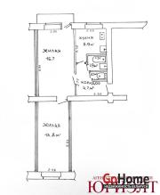 Купить 2-комнатную квартиру, Барановичи, Ленина, 51 Барановичи