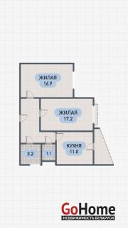 Купить 2-комнатную квартиру, Брест, Петра Ивашутина Брест