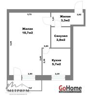 Купить 1-комнатную квартиру, Брест, Машерова просп., 88 Брест