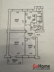Купить 1-комнатную квартиру, Минск, Пономарёва, 4(Первомайский район) Минск