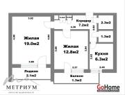 Купить 2-комнатную квартиру, Минск, Ландера ул., 38/А (Октябрьский район) Минск