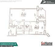 Купить 1-комнатную квартиру, Минск, Каменногорская ул., 28 (Фрунзенский район) Минск