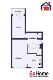 Купить 2-комнатную квартиру, Минск, Мельникайте ул., 5 (Центральный район) Минск