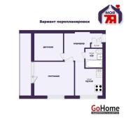 Купить 1-комнатную квартиру, Минск, Рокоссовского просп., 144 (Ленинский район) Минск