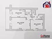 Купить 2-комнатную квартиру, Околица, Городецкая ул., 4 Околица