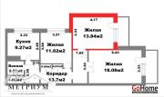 Купить 3-комнатную квартиру, Минск, Якубовского ул., 21 (Фрунзенский район) Минск