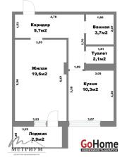 Купить 1-комнатную квартиру, Минск, Ильянская ул., 10 (Центральный район) Минск