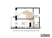 Купить 1-комнатную квартиру, Брест, ул. Рябцева, д. Брест