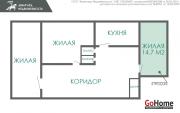 Купить 4-комнатную квартиру, Копыль, Партизанская ул., 6/2 Копыль