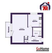 Купить 1-комнатную квартиру, Солигорск, Ленинского Комсомола ул., 24 Солигорск