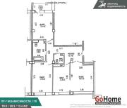 Купить 3-комнатную квартиру, Минск, Независимости просп., 170 (Первомайский район) Минск