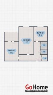 Купить 2-комнатную квартиру, Брест, Октябрьской революции ул. Брест