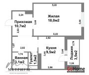 Купить 1-комнатную квартиру, Минск, Ангарская ул., 17/А (Заводской район) Минск