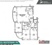 Купить 4-комнатную квартиру, Минск, Восточная ул., 107 (Советский район) Минск