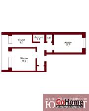 Купить 2-комнатную квартиру, Скоки, Мира Скоки