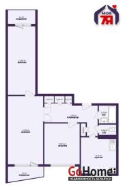 Купить 3-комнатную квартиру, Солигорск, Мира просп., 20/А Солигорск