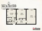 Купить 3-комнатную квартиру, Минск, Рокоссовского просп., 125 (Ленинский район) Минск