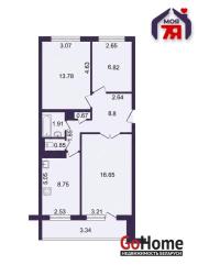 Купить 3-комнатную квартиру, Борисов, Гречко б-р, 19 Борисов