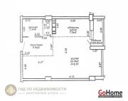 Купить 1-комнатную квартиру, Гомель, ул. Бородина, д. 6 Гомель