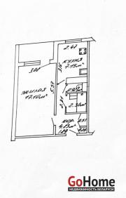 Купить 1-комнатную квартиру, Минск, Бельского, 53 (Фрунзенский район) Минск