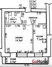 Купить 2-комнатную квартиру, Минск, Скрыганова ул., 4/Б (Фрунзенский район) Минск