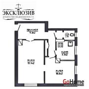 Купить 2-комнатную квартиру, Зеленый Бор, Железнодорожная ул., 1 Зеленый Бор