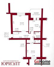Купить 2-комнатную квартиру, Барановичи, Царюка, 4 Барановичи