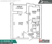 Купить 1-комнатную квартиру, Минск, Якубова ул., 78 (Ленинский район) Минск