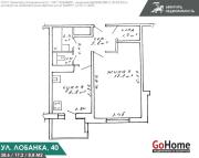 Купить 1-комнатную квартиру, Минск, Лобанка ул., 40 (Фрунзенский район) Минск