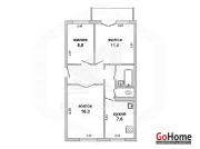 Купить 3-комнатную квартиру, Малорита, , Малорита