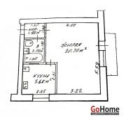 Купить 1-комнатную квартиру, Минск, Розы Люксембург, 175 (Московский район) Минск