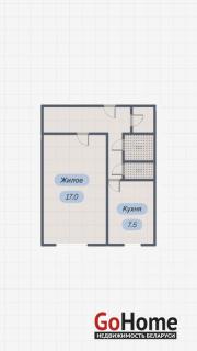 Купить 1-комнатную квартиру, Брест, Писателя Смирнова ул. Брест