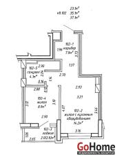 Купить 2-комнатную квартиру, Минск, Белградская, 11 (Октябрьский район) Минск